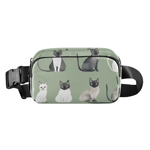 Große Kapazität, Bauchtasche für Damen und Herren, Umhängetasche, Sporttasche, Bauchtasche mit verstellbarem Riemen für Reisen, Laufen, Wandern, 02, 1 Size von FRODOTGV