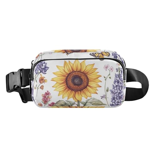 Große Kapazität, Bauchtasche für Damen und Herren, Umhängetasche, Sporttasche, Bauchtasche mit verstellbarem Riemen für Reisen, Laufen, Wandern, 08, 1 Size von FRODOTGV