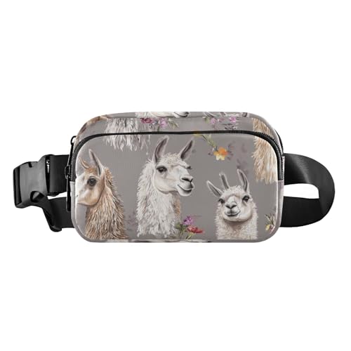 Große Kapazität, Bauchtasche für Damen und Herren, Umhängetasche, Sporttasche, Bauchtasche mit verstellbarem Riemen für Reisen, Laufen, Wandern, 14, 1 Size von FRODOTGV