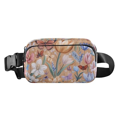 Große Kapazität, Bauchtasche für Damen und Herren, Umhängetasche, Sporttasche, Bauchtasche mit verstellbarem Riemen für Reisen, Laufen, Wandern, 15, 1 Size von FRODOTGV