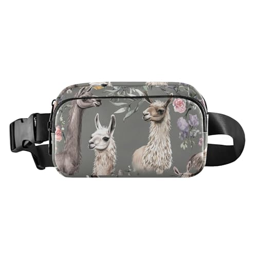 Große Kapazität, Bauchtasche für Damen und Herren, Umhängetasche, Sporttasche, Bauchtasche mit verstellbarem Riemen für Reisen, Laufen, Wandern, 16, 1 Size von FRODOTGV