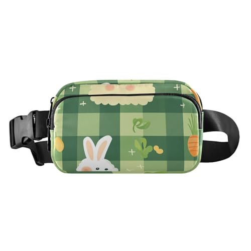 Hüfttasche, Bauchtasche, Mehrzweck-Gürteltasche für Damen und Herren, mit verstellbarem Riemen, Ostertag, Mr & Mrs, wasserdicht, Croose-Body Geldbörse für Reisen, Fitnessstudio, Arbeit, 01, 1 Size von FRODOTGV