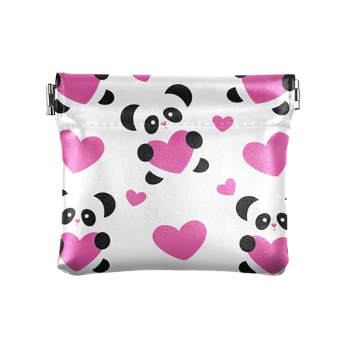 Kleine Geldbörse aus PU-Leder, Vorlage, Muster, Tag, Liebe, Pandas, Rosa, für Männer und Frauen, Reisen, persönliche Gegenstände, Organizer, niedlich, Template Pattern Day Love Pandas Pink, 1 Size, Kleine Geldbörse aus PU-Leder, Vorlage, Muster, Tag, Liebe, Pandas, Rosa, für Männer und Frauen, Reisen, persönliche Gegenstände, Organizer, niedlich, Template Pattern Day Love Pandas Pink, 1 Size, von FRODOTGV
