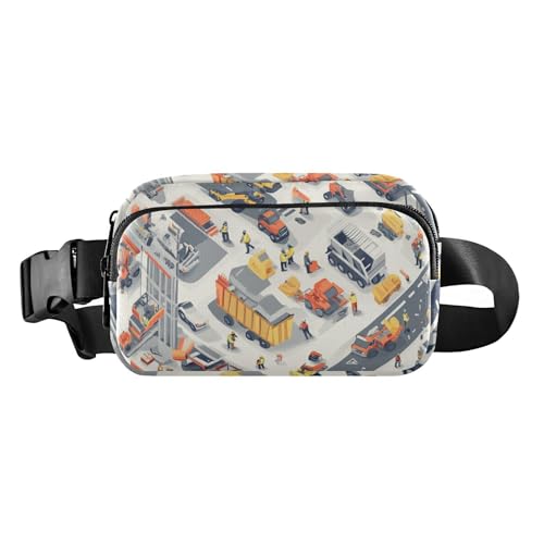 Modische Bauchtasche mit Cartoon-Motiv, niedliche Meerjungfrau, für Herren und Damen, Mini-Schlinge, Brusttasche mit verstellbarem Riemen, Crossbody, Sporttasche für Reisen, Einkaufen, Laufen, 05, 1 von FRODOTGV