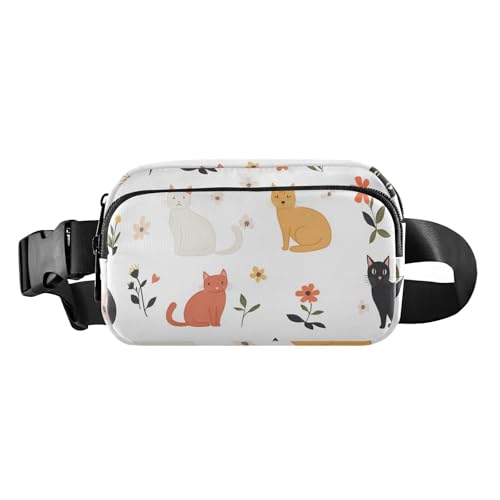 Modische Bauchtasche mit Cartoon-Motiv, niedliche Meerjungfrau, für Herren und Damen, Mini-Schlinge, Brusttasche mit verstellbarem Riemen, Crossbody, Sporttasche für Reisen, Einkaufen, Laufen, 10, 1 von FRODOTGV