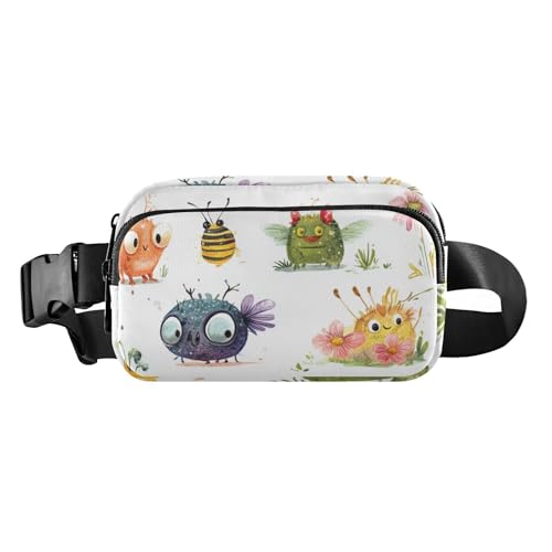 Modische Bauchtasche mit Cartoon-Motiv, niedliche Meerjungfrau, für Herren und Damen, Mini-Schlinge, Brusttasche mit verstellbarem Riemen, Crossbody, Sporttasche für Reisen, Einkaufen, Laufen, 11, 1 Modische Bauchtasche mit Cartoon-Motiv, niedliche Meerjungfrau, für Herren und Damen, Mini-Schlinge, Brusttasche mit verstellbarem Riemen, Crossbody, Sporttasche für Reisen, Einkaufen, Laufen, 11, 1 von FRODOTGV