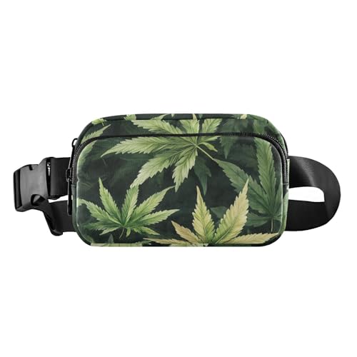 Modische Bauchtasche mit verstellbarem Riemen, Motiv: Kaktus, Retro-Stil, für Herren und Damen, mit verstellbarem Riemen, für Reisen, Einkaufen, Laufen, 17, 1 Size von FRODOTGV