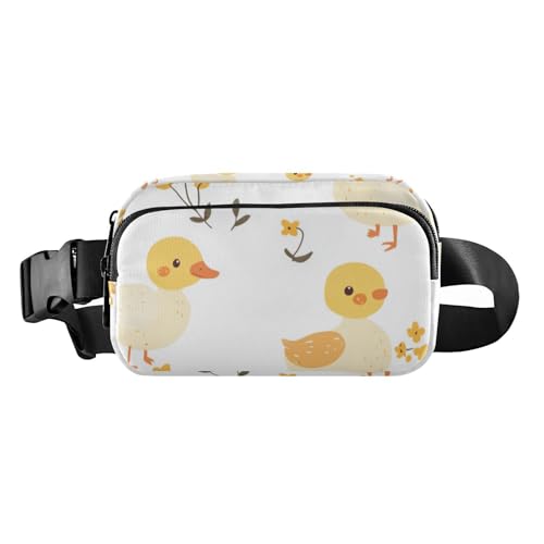 Niedliche Enten trendige Bauchtasche für Damen, Herren, Teenager, wasserabweisend, Brustgurt mit verstellbarem Gurt für Reisen, Fitnessstudio, Arbeit, Süße Enten, 1 size Niedliche Enten trendige Bauchtasche für Damen, Herren, Teenager, wasserabweisend, Brustgurt mit verstellbarem Gurt für Reisen, Fitnessstudio, Arbeit, Süße Enten, 1 size von FRODOTGV