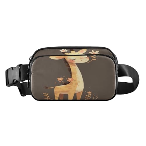 Niedliche Giraff stilvolle Bauchtasche für Herren und Damen, Mehrzweck-Crossbody-Sporttasche mit verstellbarem Riemen für Reisen, Einkaufen, Laufen, Ästhetischer Kampffisch, 1 size von FRODOTGV