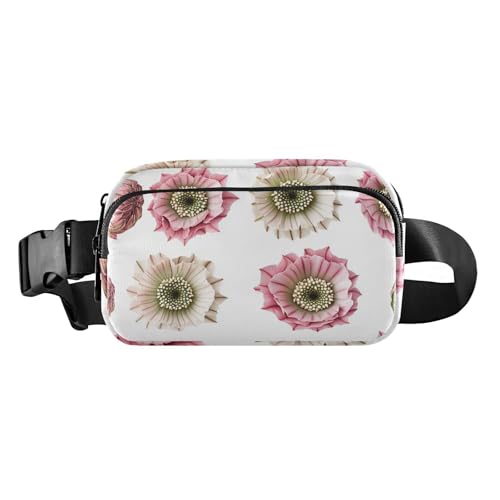 Niedliche Phlox Gürteltasche für Herren, für Training, Laufen, Roségold, Farbe: 12, 1 Size von FRODOTGV