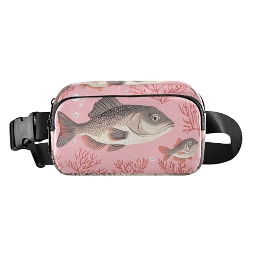 Niedliche Phlox Gürteltasche für Herren, für Training, Laufen, Roségold, Farbe: 15, 1 Size von FRODOTGV