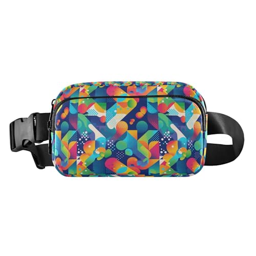 Schöne Axolotl-Muster für Damen und Herren, stilvolle Umhängetasche, Hüfttasche für Radfahren, Wandern, Fitnessstudio, Happy St, 1 Size von FRODOTGV