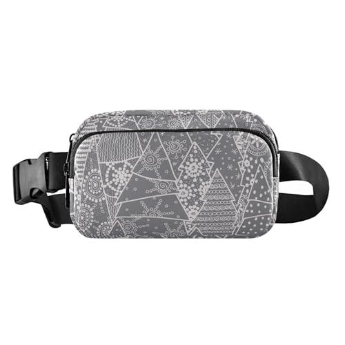 Schöne Weihnachts-Winter-Illustration, modische Hüfttasche für Damen, Herren, Teenager, kleine Schlinge, Brusttasche mit verstellbarem Riemen für Reisen, Einkaufen, Laufen, Schöne von FRODOTGV