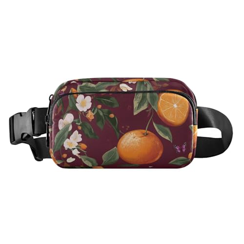Stilvolle Umhängetasche für Damen, Motiv: frische Dewberry Fruit, weiß, wasserdichte Brusttaschen, Farbe03, 1 Size von FRODOTGV