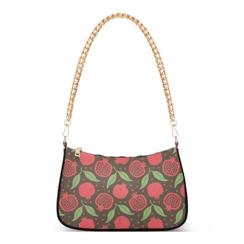 Süße Granatapfel-Handtasche, Schultertasche, Damen-Umhängetasche, Clutch, Geldbörsen für Damen, Süßer Granatapfel, 1 size von FRODOTGV
