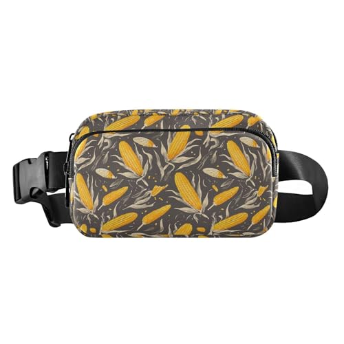 Süße Umhängetasche mit Ostereier-Muster, für Urlaub, Damen, Herren, Teenager, für Reisen, Urlaub, Laufen, Maiskolben Beautiful Exotic, 1 Size von FRODOTGV