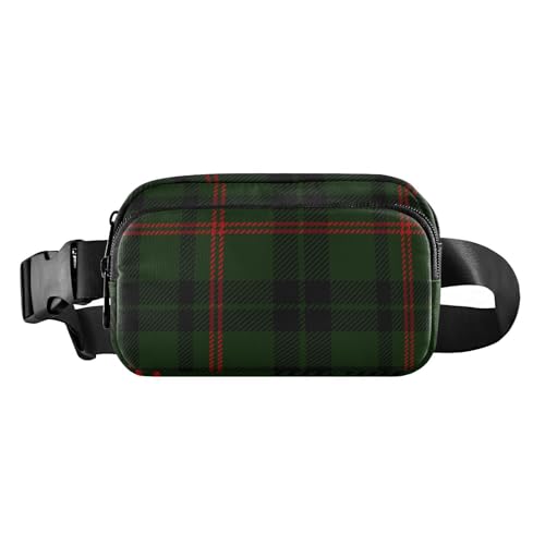 Umhängetasche mit Schottenkaro, für Damen und Herren, klein, mit verstellbarem Riemen, für Reisen, Einkaufen, Laufen, Schwarz / Grün / Rot, Karomuster in Schwarz, Grün, Rot, Tartan, 1 Size Umhängetasche mit Schottenkaro, für Damen und Herren, klein, mit verstellbarem Riemen, für Reisen, Einkaufen, Laufen, Schwarz / Grün / Rot, Karomuster in Schwarz, Grün, Rot, Tartan, 1 Size von FRODOTGV