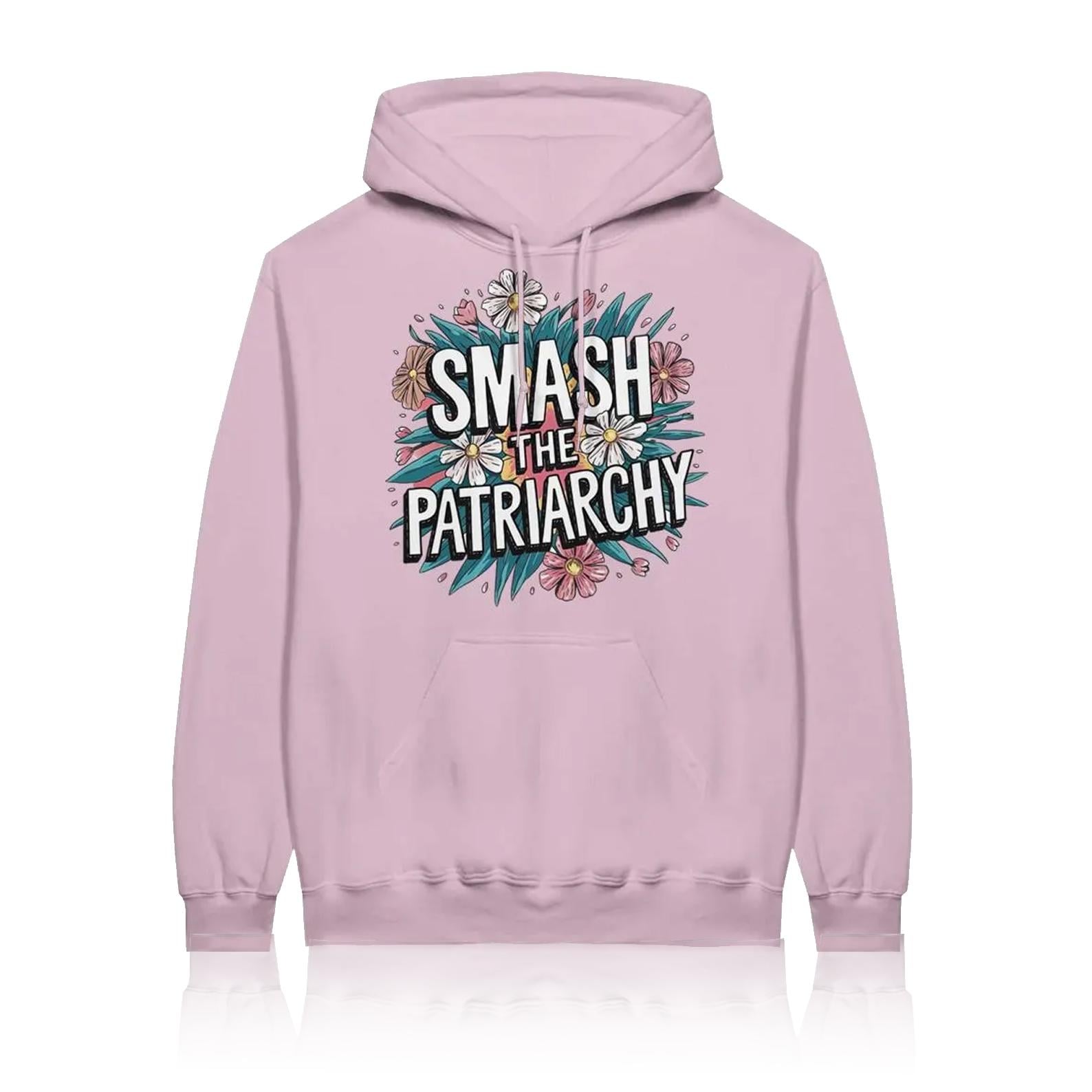 Hoodie "Smash Patriarchy" Rosa - Kapuzenpullover Froide | Gegen Rechts No Nazis Lgbtq+ Woke Patriarchat Pulli Queer Hoodie "Smash Patriarchy" Rosa - Kapuzenpullover Froide | Gegen Rechts No Nazis Lgbtq+ Woke Patriarchat Pulli Queer von FROIDE