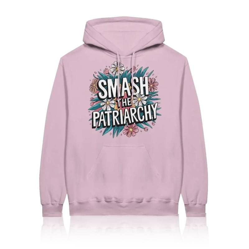 Hoodie "Smash Patriarchy" Rosa - Kapuzenpullover Froide | Gegen Rechts No Nazis Lgbtq+ Woke Patriarchat Pulli Queer Hoodie "Smash Patriarchy" Rosa - Kapuzenpullover Froide | Gegen Rechts No Nazis Lgbtq+ Woke Patriarchat Pulli Queer von FROIDE
