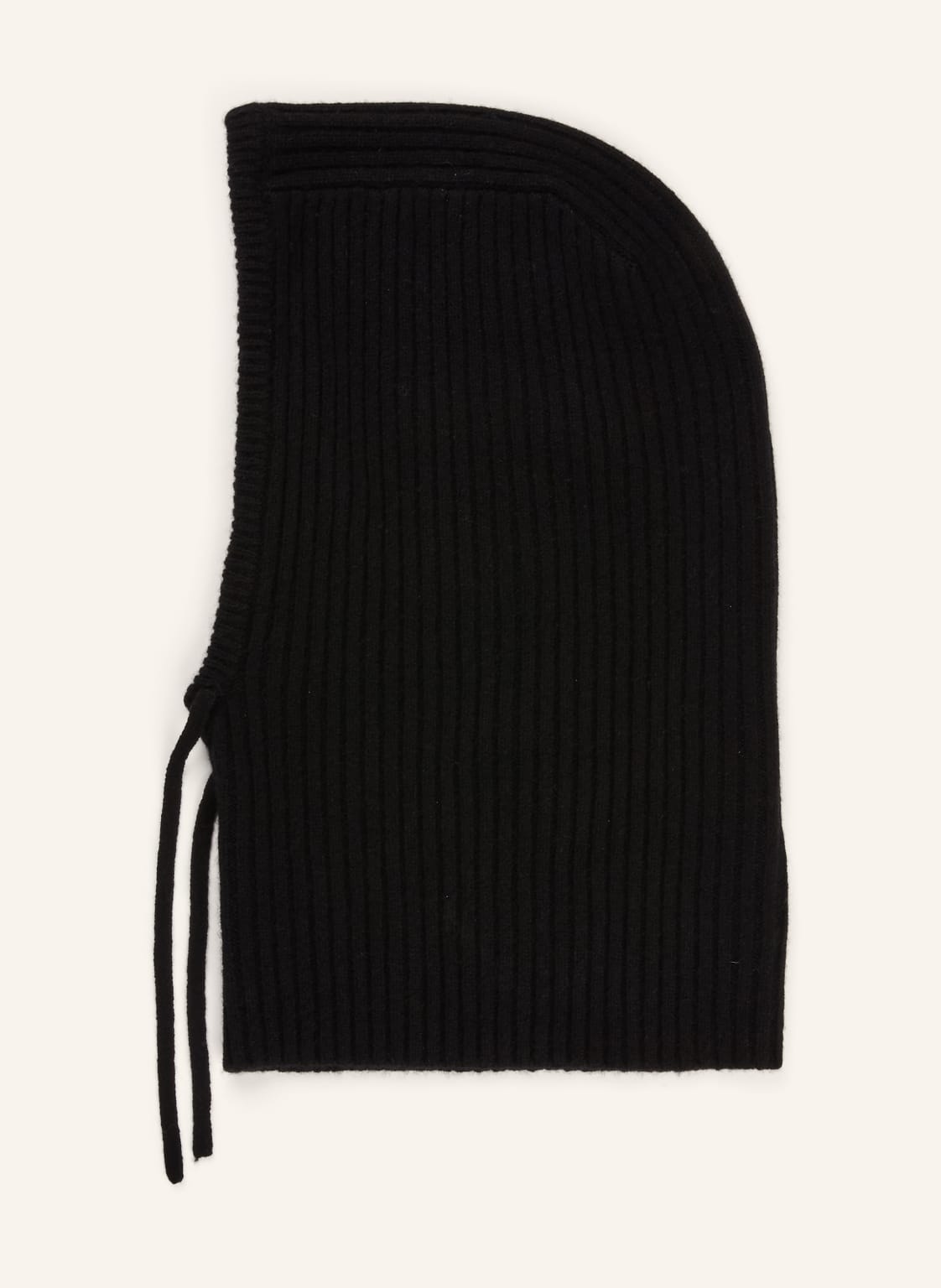 From Future Balaclava Aus Cashmere schwarz von FROM FUTURE