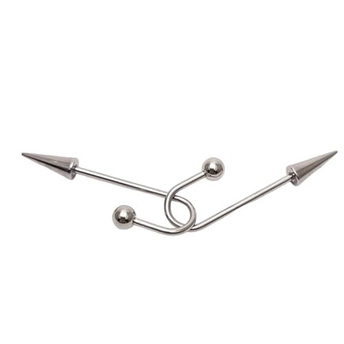 Anspruchsvolle Edelstahl-Ohrmanschette, Schmuck, kantige U-förmige Ohrknochen-Ohrstecker, Punk-Rock-Stil, Ohrringe für Damen, anpassbare Farben, anpassbare Knochenringe Anspruchsvolle Edelstahl-Ohrmanschette, Schmuck, kantige U-förmige Ohrknochen-Ohrstecker, Punk-Rock-Stil, Ohrringe für Damen, anpassbare Farben, anpassbare Knochenringe von FROMCEO