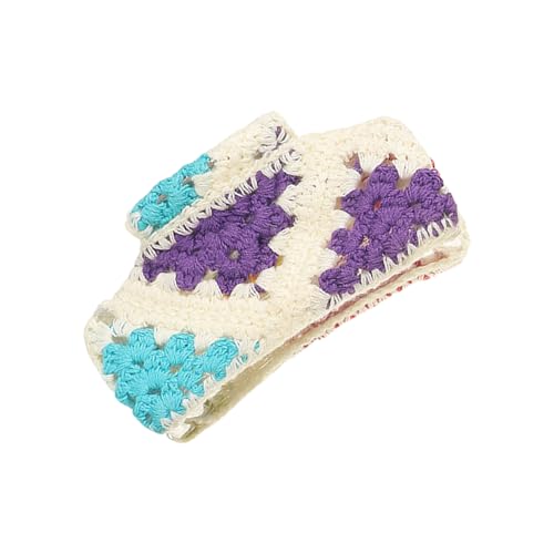 Handgefertigte Häkel-Haarklammer, Blumen-Haar-Accessoires für Damen, Mädchen, Strand, Urlaub, Haarstyling-Zubehör, Häkel-Haarspange Handgefertigte Häkel-Haarklammer, Blumen-Haar-Accessoires für Damen, Mädchen, Strand, Urlaub, Haarstyling-Zubehör, Häkel-Haarspange von FROMCEO