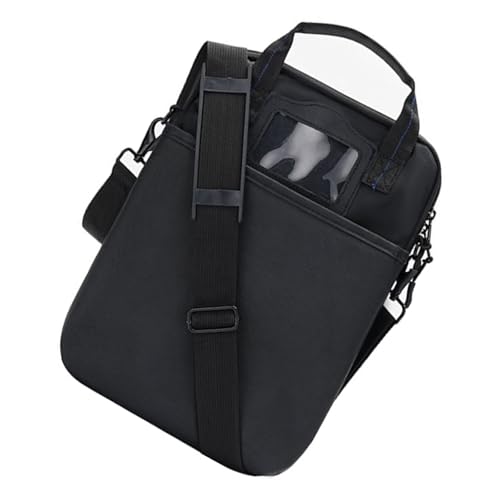 Multifunktionale 33 cm (13 Zoll) Computertasche, wetterfest, Oxford-Gewebe, ergonomisch, für Arbeit, Pendeln, Reisen, Oxford-Stoff, Schultertasche, Laptoptasche von FROMCEO