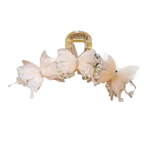 Praktische Acryl-Haarklammer mit einzigartigen Schmetterlings-Designs für Damen, modisches Haar-Accessoire für Zuhause, Büro, Party von FROMCEO