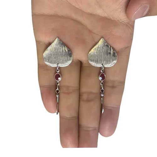 Stilvoller Herz Dangle Ohrringe Tragbarer Modeschmuck Tragbar Für Tägliche Verschleiß Oder Feierlichkeiten Love Thematische Ohrringe von FROMCEO