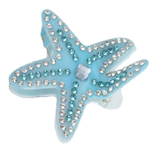Strand-Seestern-Haarklammer für Damen, einzigartige Stile, Haarspange, Urlaubs-Haarspange für Strandurlaub und den täglichen Gebrauch von FROMCEO