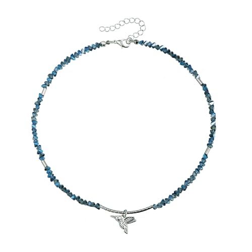 Trendige, minimalistische Halskette mit Vogelanhänger, verstellbare Kette, leichte Schlüsselbeinkette für Damen, Modeschmuck, Geschenk, niedlicher Vogelschmuck für Teenager-Mädchen, Einheitsgröße, Wie von FROMCEO