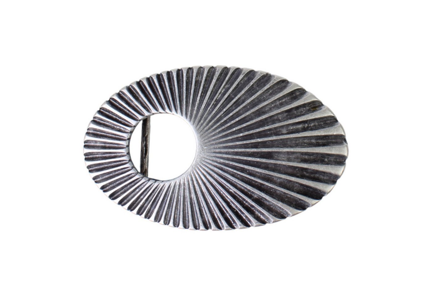 FRONHOFER Gürtelschnalle 19439 (1-St) Gürtelschnalle Damen, tolle Form, Schmuckschnalle, silber, 4 cm von FRONHOFER