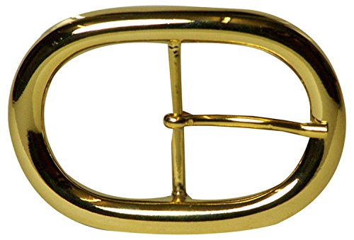 FRONHOFER Gürtelschnalle: goldene ovale Gürtelschnalle für 4 cm Riemen; Gürtelschließe in Gold; Wechselgürtel 17704, Größe:One Size, Farbe:Gold von FRONHOFER