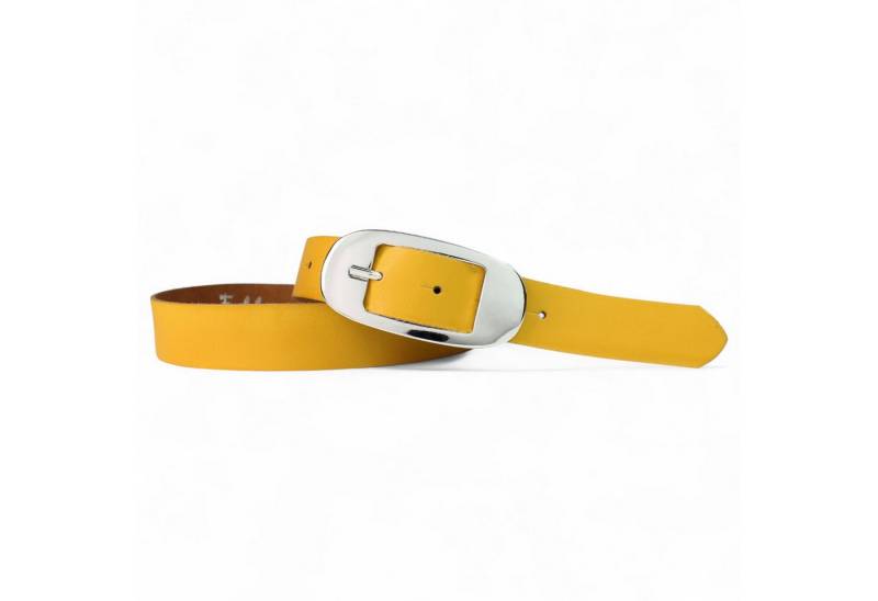 FRONHOFER Hüftgürtel 17651 (1-St) Damen Ledergürtel mit glänzender Gürtelschnalle 3 cm, echt Leder von FRONHOFER