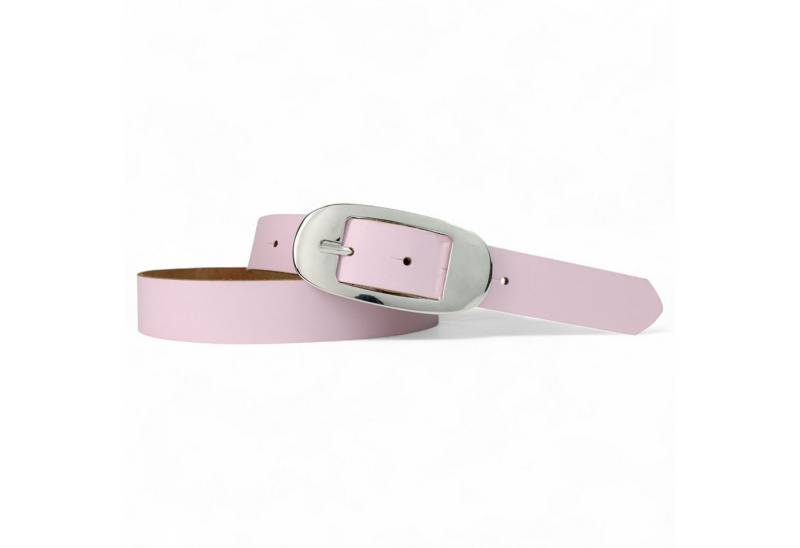 FRONHOFER Hüftgürtel 17651 (1-St) Damen Ledergürtel mit glänzender Gürtelschnalle 3 cm, echt Leder von FRONHOFER