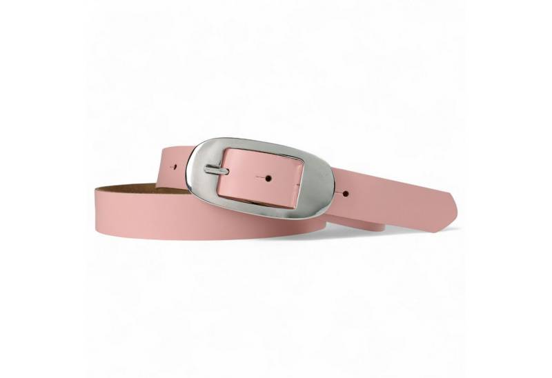 FRONHOFER Hüftgürtel 17651 (1-St) Damen Ledergürtel mit glänzender Gürtelschnalle 3 cm, echt Leder von FRONHOFER