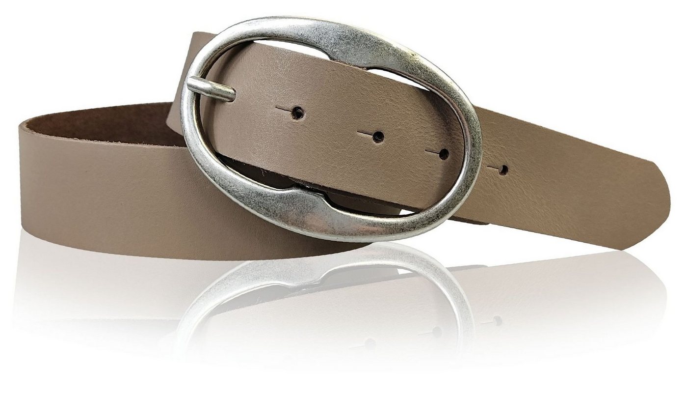FRONHOFER Hüftgürtel 18343 (1-St) Damen Ledergürtel 4 cm, Rindleder, Jeansgürtel, echt Leder von FRONHOFER