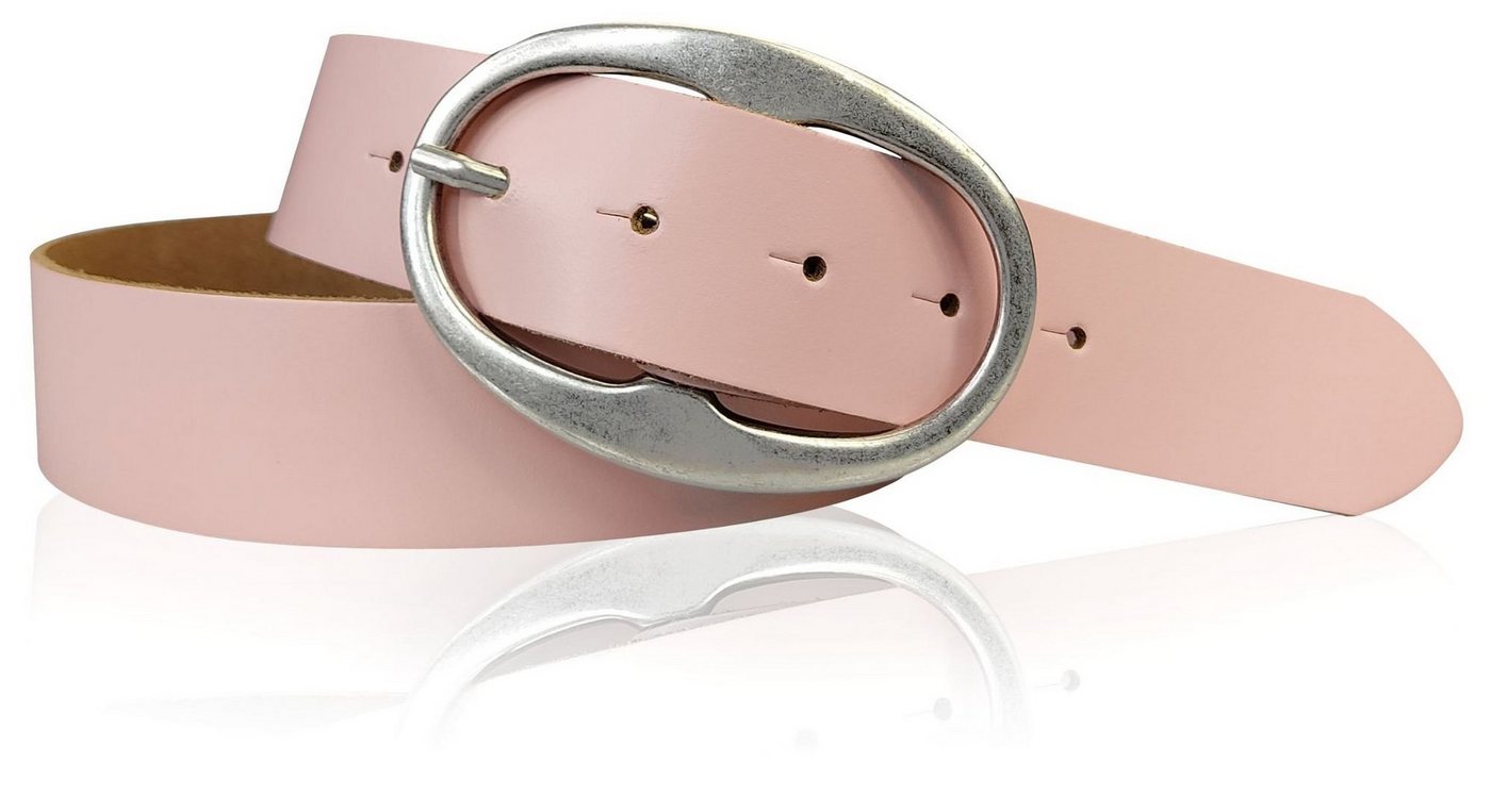 FRONHOFER Hüftgürtel 18343 (1-St) Damen Ledergürtel 4 cm, Rindleder, Jeansgürtel, echt Leder von FRONHOFER