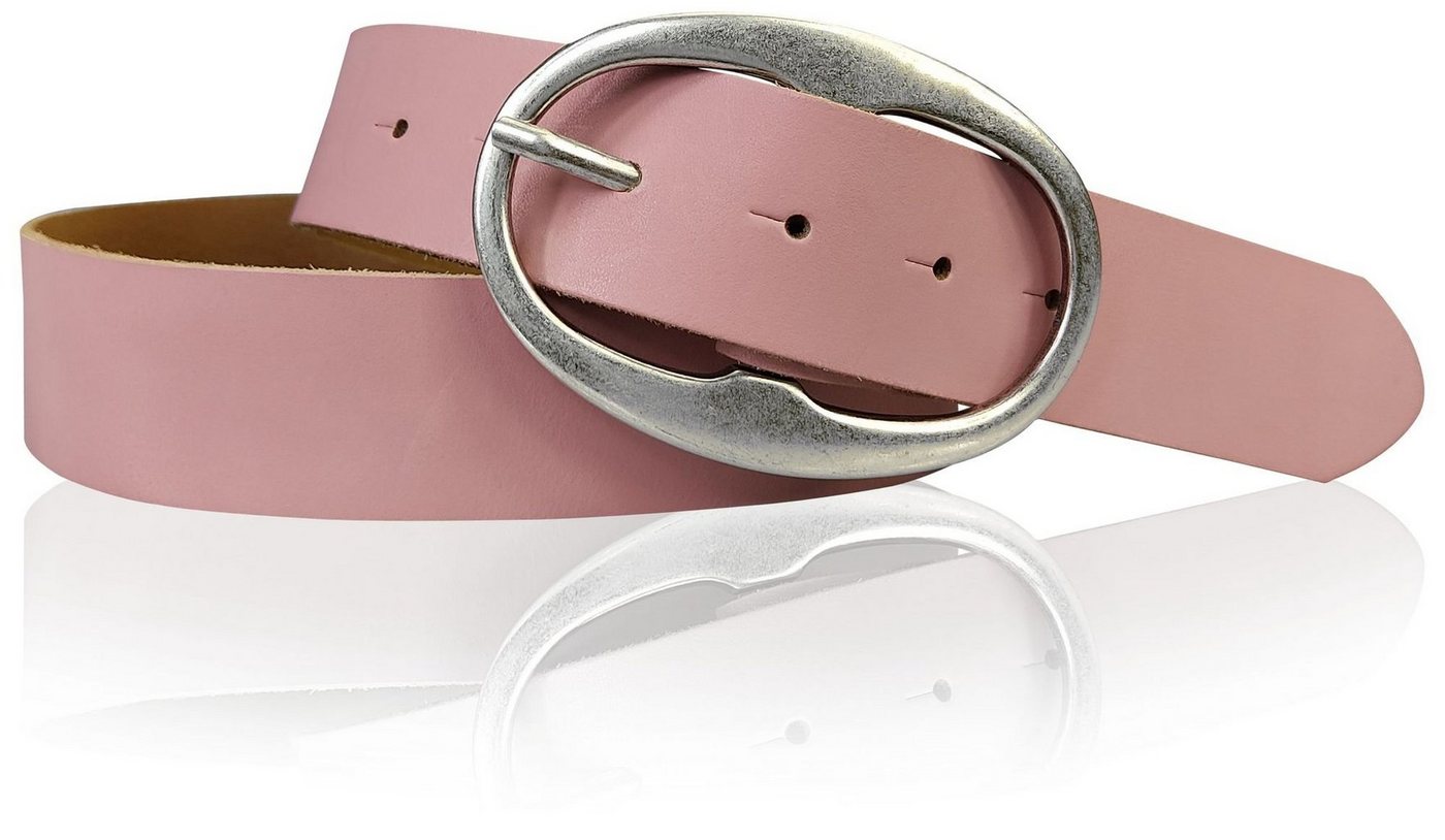 FRONHOFER Hüftgürtel 18343 (1-St) Damen Ledergürtel 4 cm, Rindleder, Jeansgürtel, echt Leder von FRONHOFER