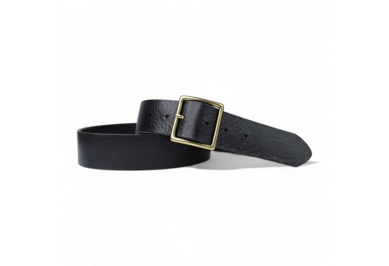 FRONHOFER Hüftgürtel 18608 (1-St) FRONHOFER Best Patina 4 cm Herrengürtel, massive Messingschnalle von FRONHOFER