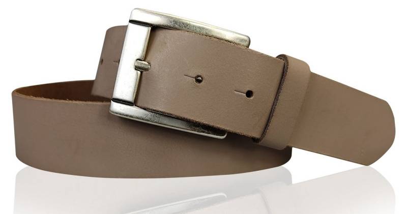 FRONHOFER Hüftgürtel 18616 (1-St) Damen Ledergürtel 4 cm mit altsilbernen Gürtelschnalle, echt Leder von FRONHOFER