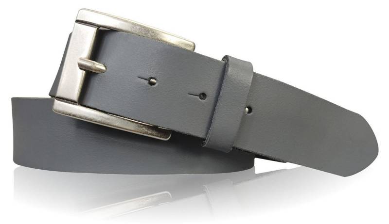 FRONHOFER Hüftgürtel 18616 (1-St) Damen Ledergürtel 4 cm mit altsilbernen Gürtelschnalle, echt Leder von FRONHOFER