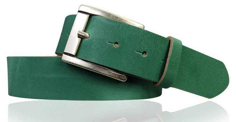 FRONHOFER Hüftgürtel 18616 (1-St) Damen Ledergürtel 4 cm mit altsilbernen Gürtelschnalle, echt Leder von FRONHOFER