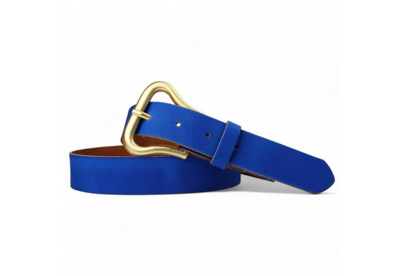 FRONHOFER Hüftgürtel 18853 (1-St) Damen Ledergürtel mit toller Schnalle in mattgold, 3 cm von FRONHOFER