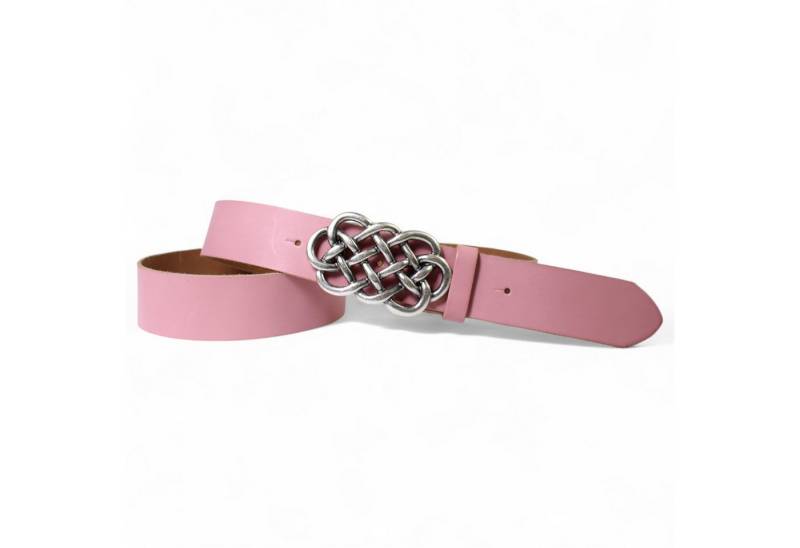 FRONHOFER Koppelgürtel 18220 (1-St) 4 cm breiter Rindledergürtel mit keltischer Schnalle von FRONHOFER