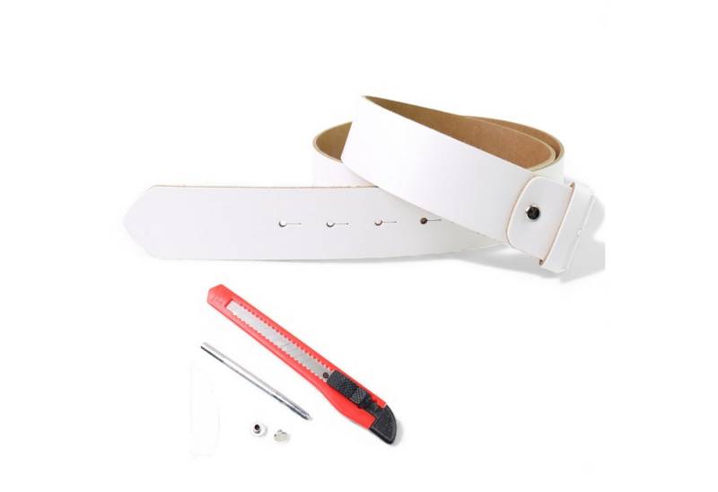 FRONHOFER Ledergürtel 19457 (1-St) 4 cm Rindsleder, Wechselgürtel ohne Schnalle, Onesize von FRONHOFER