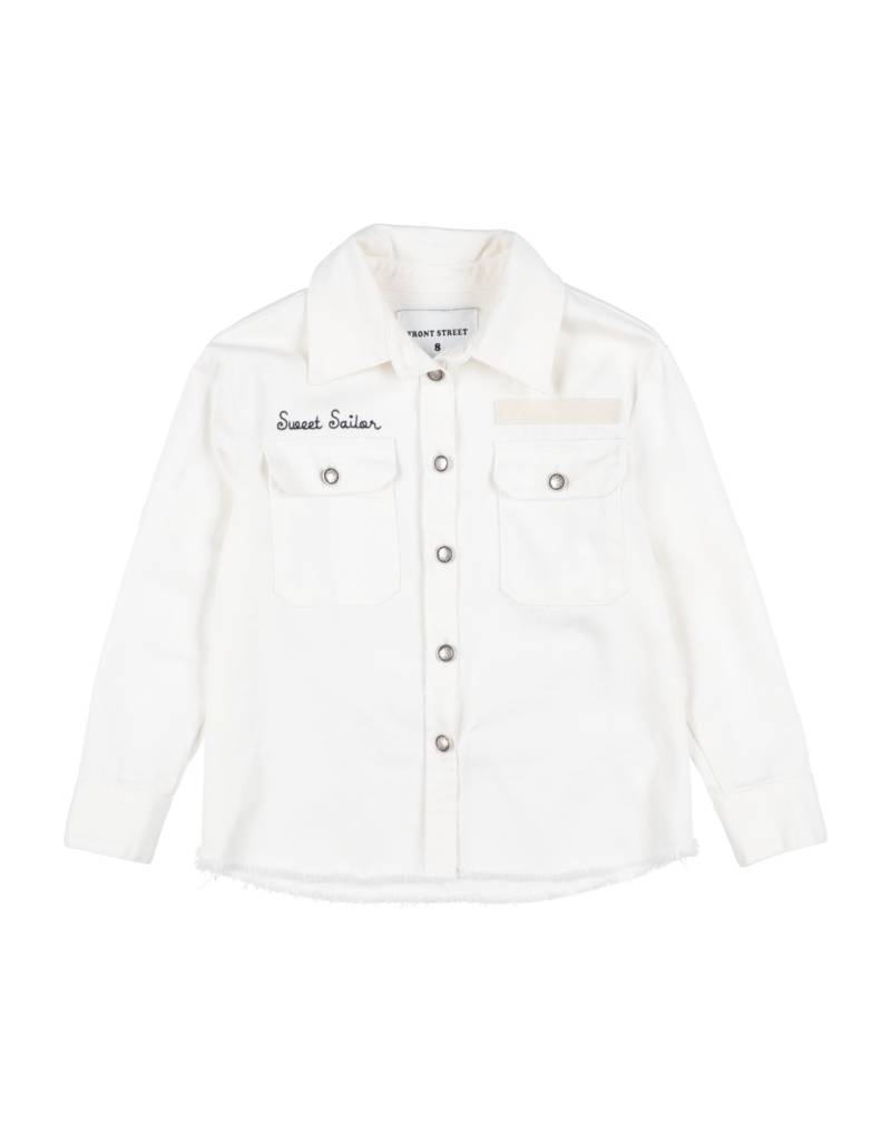FRONT STREET 8 Jeansjacke/-mantel Kinder Weiß von FRONT STREET 8