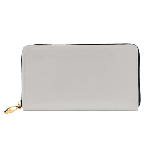 FROON Achat Grau Lange Clutch Brieftasche Leder Geldbörsen Clutch Leder Geldbörsen Mode Leder Geldtasche Lange Bifold Leder Billfold, Schwarz , Einheitsgröße von FROON