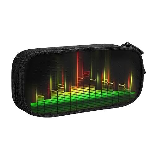 FROON Tasche für Schule, Büro, cooler Musik-Sound, großes Fassungsvermögen, Federmäppchen für Studenten, Schreibwaren-Tasche, Schreibtisch-Organizer mit glattem Reißverschluss, tragbarer Bleistift, von FROON