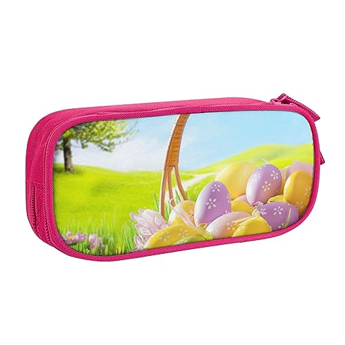 FROON Tasche für Schule, Bürobedarf, Frohe Ostern, großes Fassungsvermögen, Federmäppchen für Studenten, Schreibwaren-Tasche, Schreibtisch-Organizer mit glattem Reißverschluss, tragbarer Bleistift, von FROON